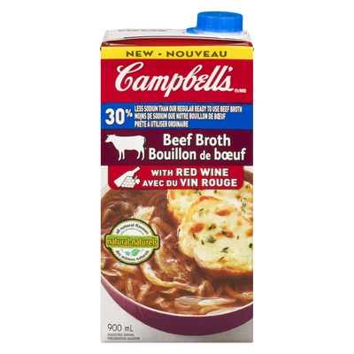CAMPBELLS BROTH RED WINE LOW SODIUM