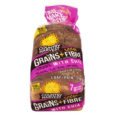 COUNTRY HARVEST BREAD  FIBRE CHIA