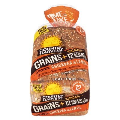 COUNTRY HARVEST BREAD GRAINS+ B6 RUSTIC