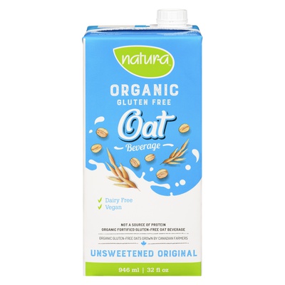 Natura - Organic Gluten Free Original Oat Milk