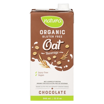 Natura - Organic Gluten Free Chocolate Oat Beverage