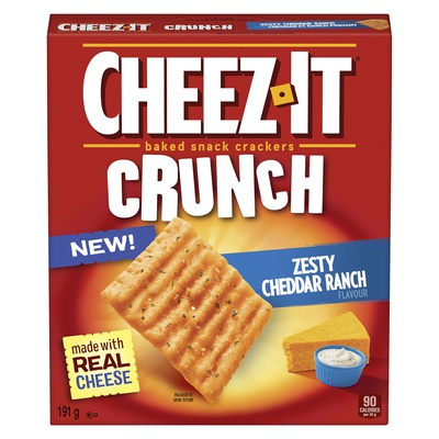 Cheez It - Cheddar Ranch Crunch Cracker