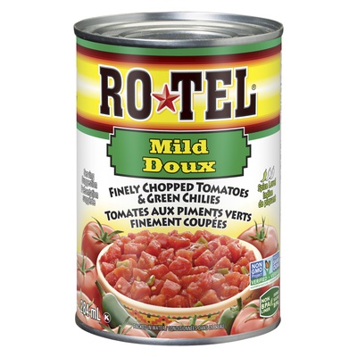 ROTEL CHOPPED TOMATOES WITH CHILLI MILD