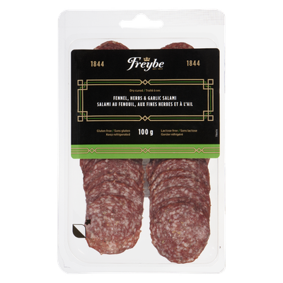 Freybe - 1844 Fennel, Herb & Garlic Salami Slices
