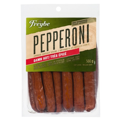 FREYBE PEPPERONI - DAMN HOT