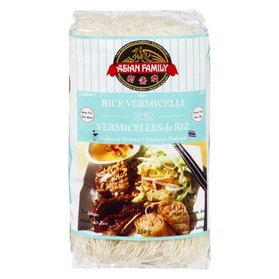 ASIAN FAMILY WHITE RICE VERMICELLI