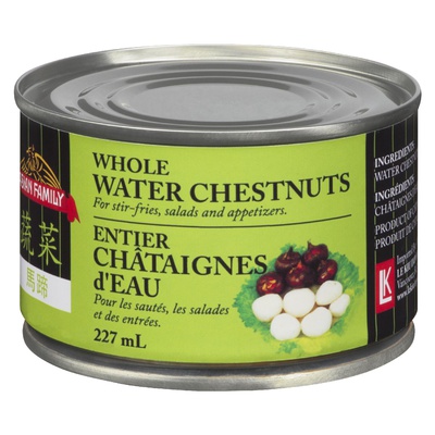 Asian Family - Whole Water Chestnuts