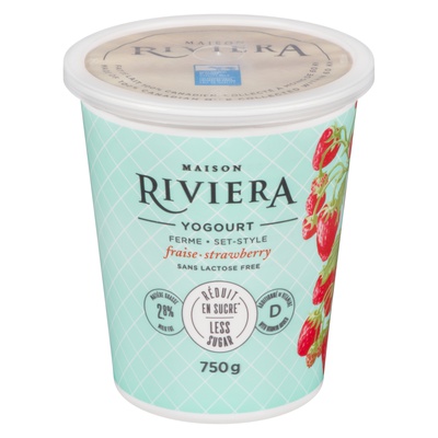 Riviera -  Set-Style Strawberry Yogurt - 2.8%