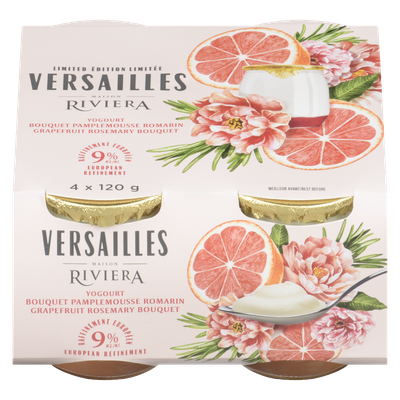 Riviera Versailles - Grapefruit Rosemary Yogurt - Multipack
