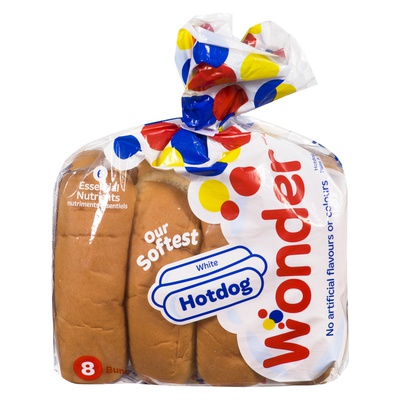 WONDER + HOT DOG BUNS