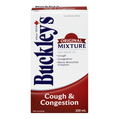 Buckley's - Original Mixture, Cough & Congestion Syrup