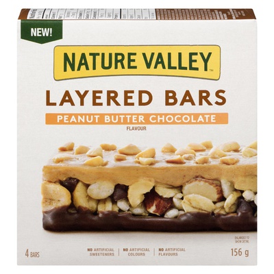 NATURE VALLEY LAYERED BARS PEANUT CHOCO