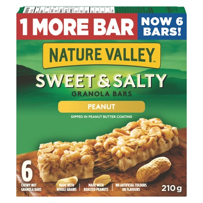 Nature Valley - Sweet & Salty Peanut Granola Bars
