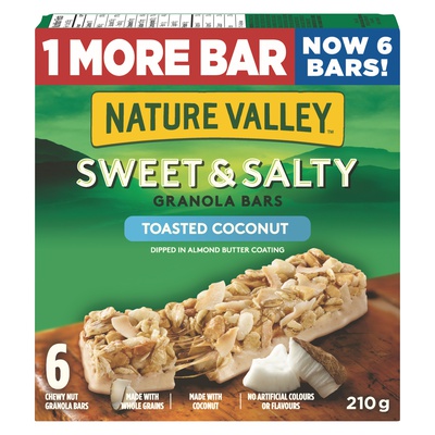 NATURE VALLEY SWEET & SALTY TSTD COCONUT