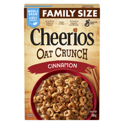 Cheerios - Oat Crunch Cereal, Cinnamon