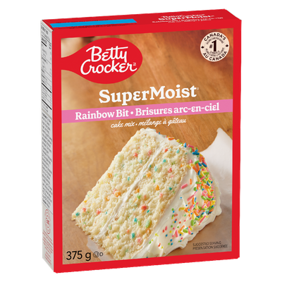 Betty Crocker - Super Moist Rainbow Bit Cake Mix