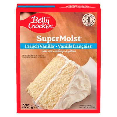 Betty Crocker - Super Moist French Vanilla Cake Mix