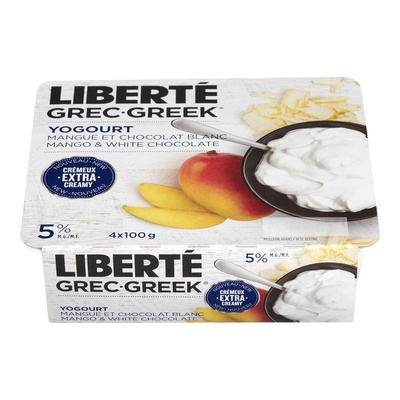 5% Greek - Mango / White Chocolate