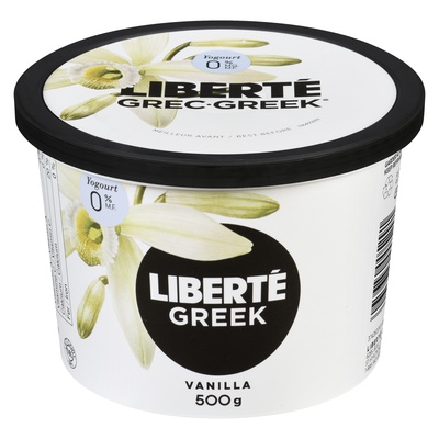 Liberte - Vanilla Greek Yogurt - 0%