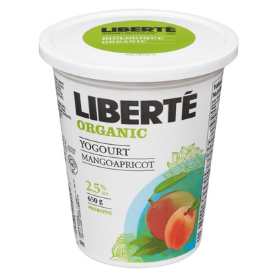 LIBERTE Organic YOG - MANGO / APRCT