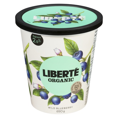 LIBERTE Organic YOGURT - BLUEB.