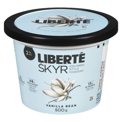 LIBERTE SKYR ICELANDIC YOGURT-VANILLA BEAN
