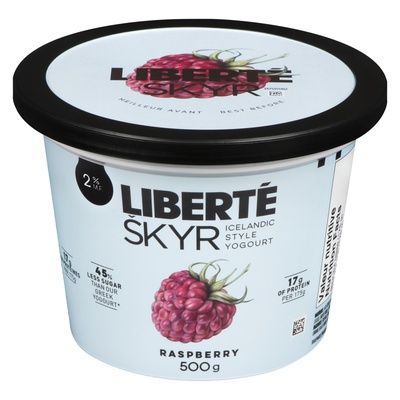 LIBERTE SKYR ICELANDIC YOGURT-RASPBERRY
