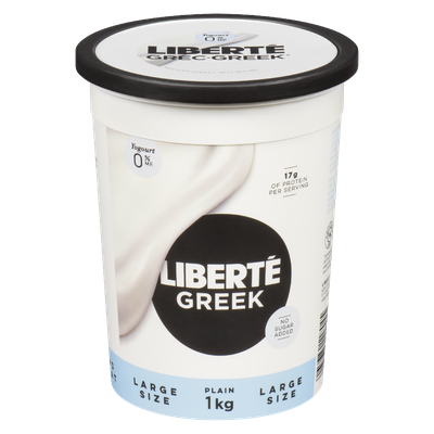 Liberte - Plain Greek Yogurt - 0%