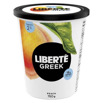 Liberte - Peach Greek Yogurt - 2%