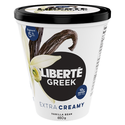 Liberte - Extra Creamy Vanilla Greek Yogurt - 5%
