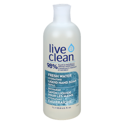 Live Clean - Fresh Water Hydrating Liquid Hand Soap Refill