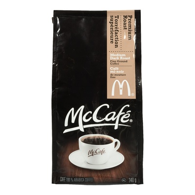McCAFE GROUND COFFEE MEDIUM DARK ROAST