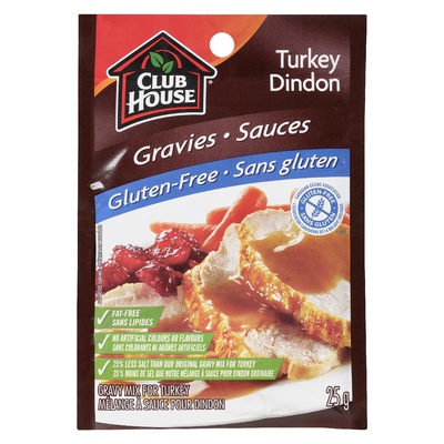 CLUB HOUSE Gluten Free TURKEY GRAVY MIX
