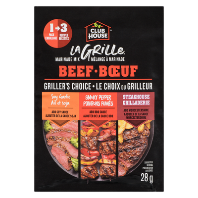Club House - La Grille Beef Marinade Seasoning Mix