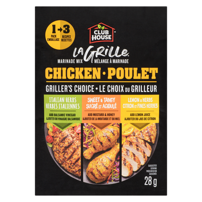 Club House - La Grille Chicken Marinade Seasoning Mix