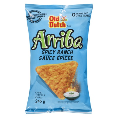 ARRIBA TORTILLA CHIPS SPICY RANCH