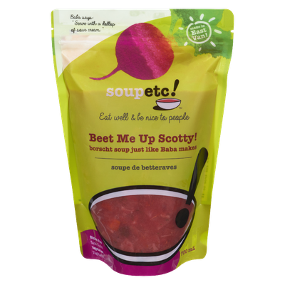SOUP ETC BEET ME UP SCOTTY