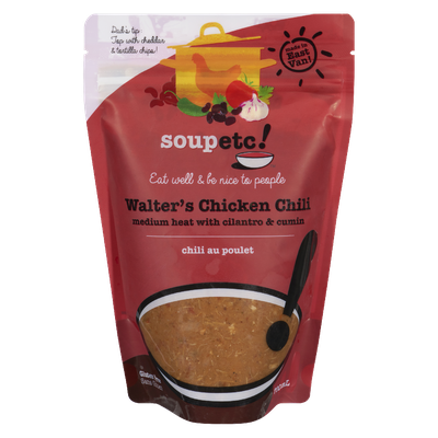 SOUP ETC WALTERS SPICY CHICKEN CHILI