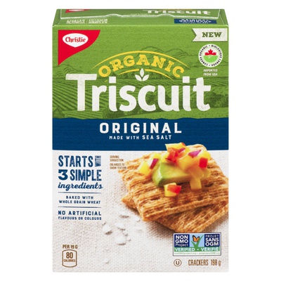 CHRISTE'S ORGANIC TRISCUITS ORIGINAL