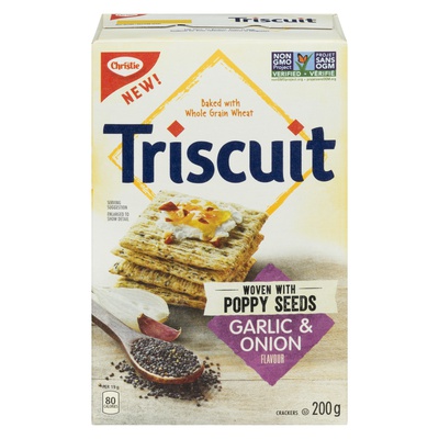 CHRISTIES TRISCUIT GARLC ONION POPPYSEED