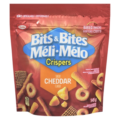 Christie - Bits & Bites Crispers. Cheddar Flavour