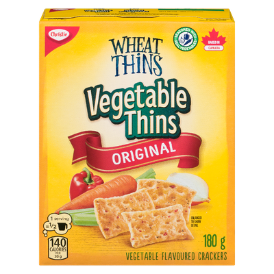 Christie - Wheat Thins, Vegetable Thins Crackers