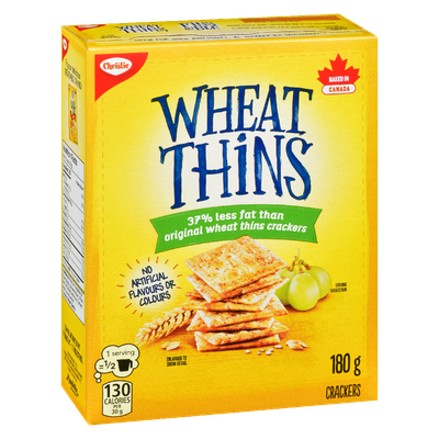 Christie - Wheat Thins, 37% Less Fat Crackers