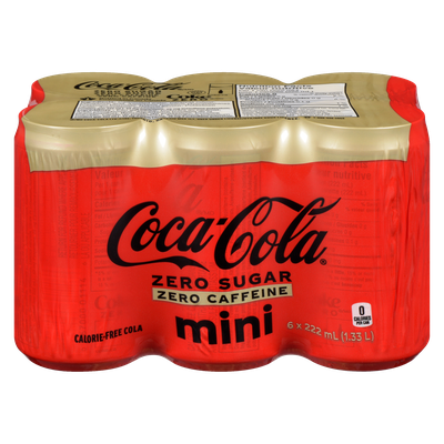 Coke - Coke Zero with No Sugar and No Caffeine