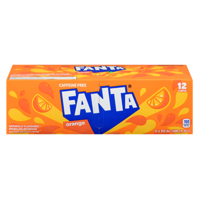 Fanta - Orange Caffeine Free Soda