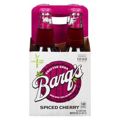 BARQS SPICED CHERRY 4x355ml