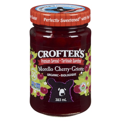 Crofter's - Organic Morello Cherry Jam Spread