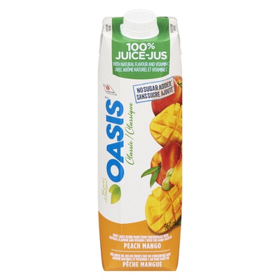 OASIS 100% Juice PEACH / MAN