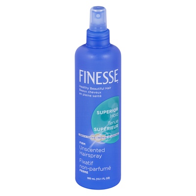 Finesse - Superior Hold, Firm Unscented Hairspray