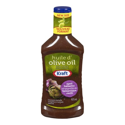KRAFT BALSAMIC EXTRA VIRGIN OLIVE OIL